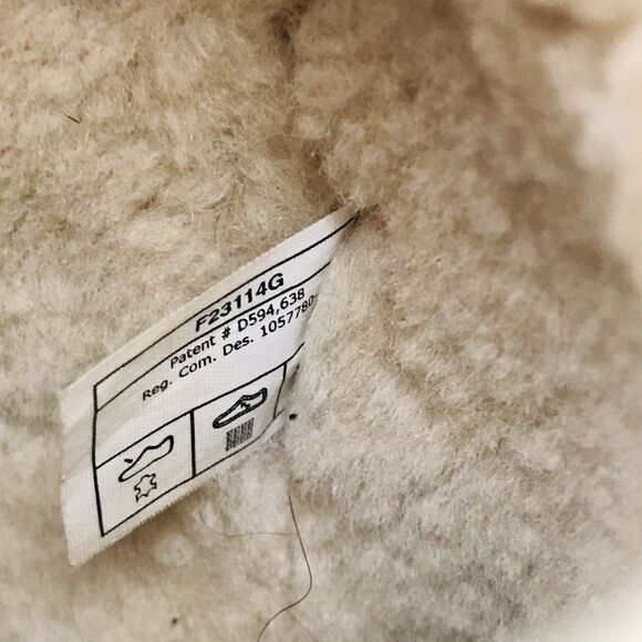 UGG Australia Oil Washed Sherpa Lined Leather Boots Women's 10 Waterproof Winter - Picture 11 of 13